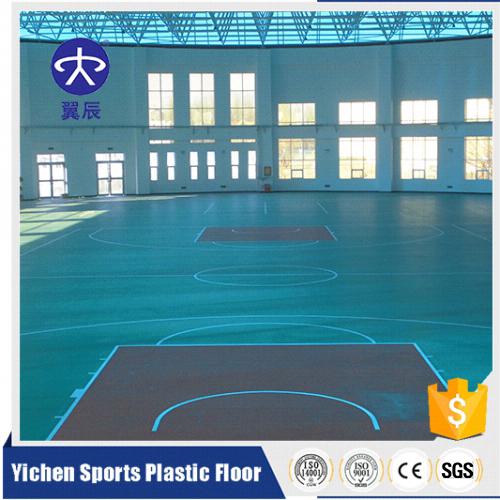 體育館籃球場PVC運動地板 體育館籃球場PVC運動地板
